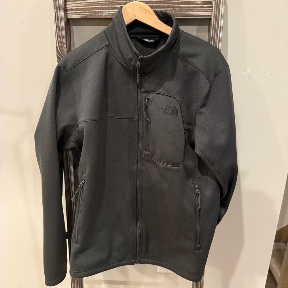 Men’s fleece lined North jacket size large